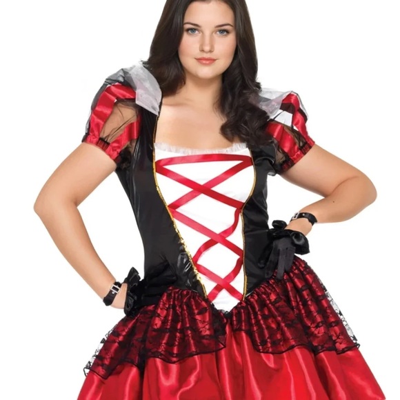 Leg Avenue Royal Red Queen Costume - Picture 2 of 3